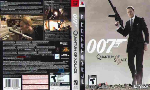 Игра 007 Quantum of Solace, Sony PS3, 172-36, Баград.рф